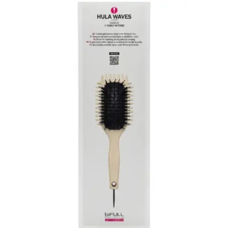 Bifull Cepillo Hula Curly Method Crema